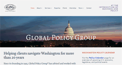 Desktop Screenshot of globalpolicy.com