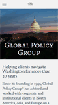 Mobile Screenshot of globalpolicy.com